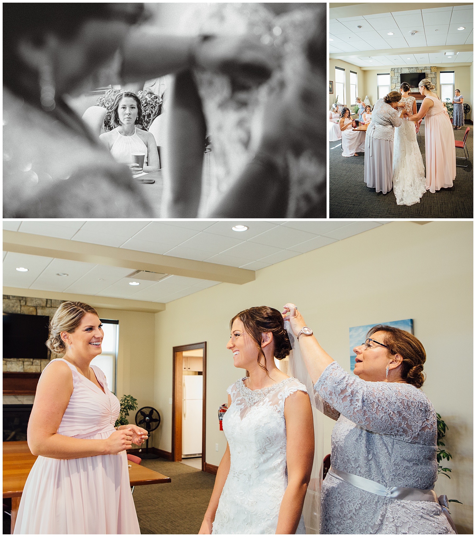 Diamond Room wedding photos,