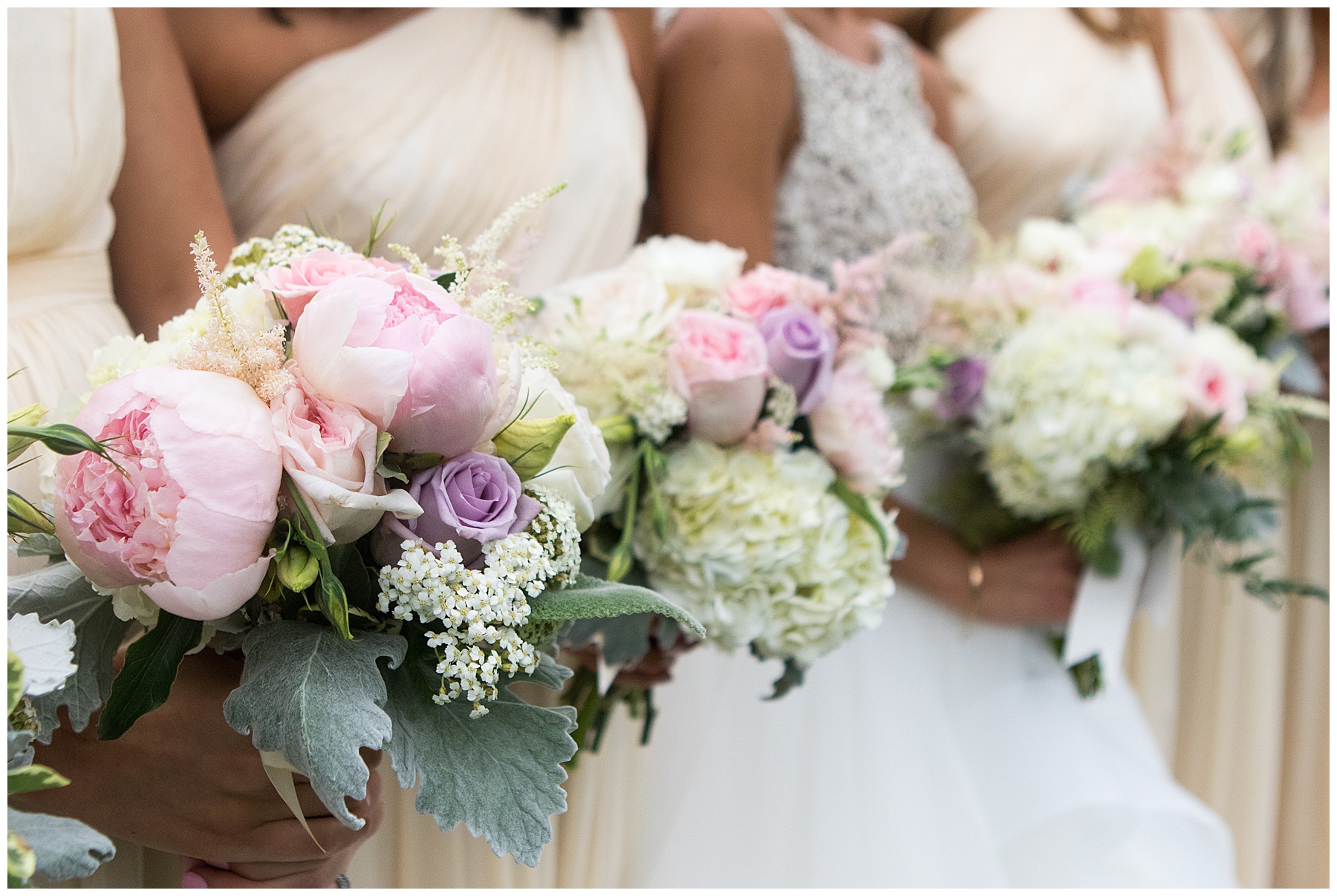 Detail of wedding flowers