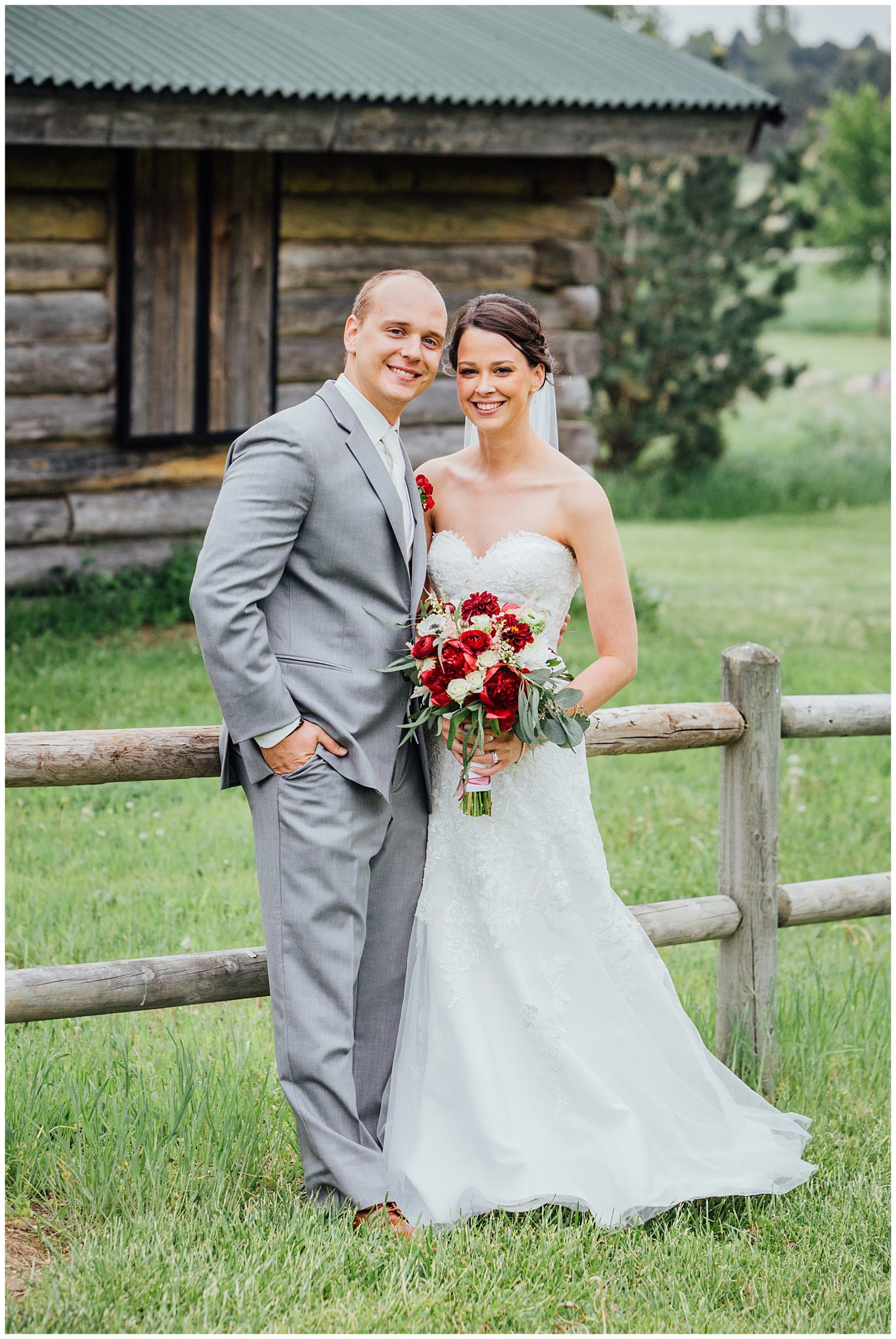 Bride and Groom at Chalco Hills