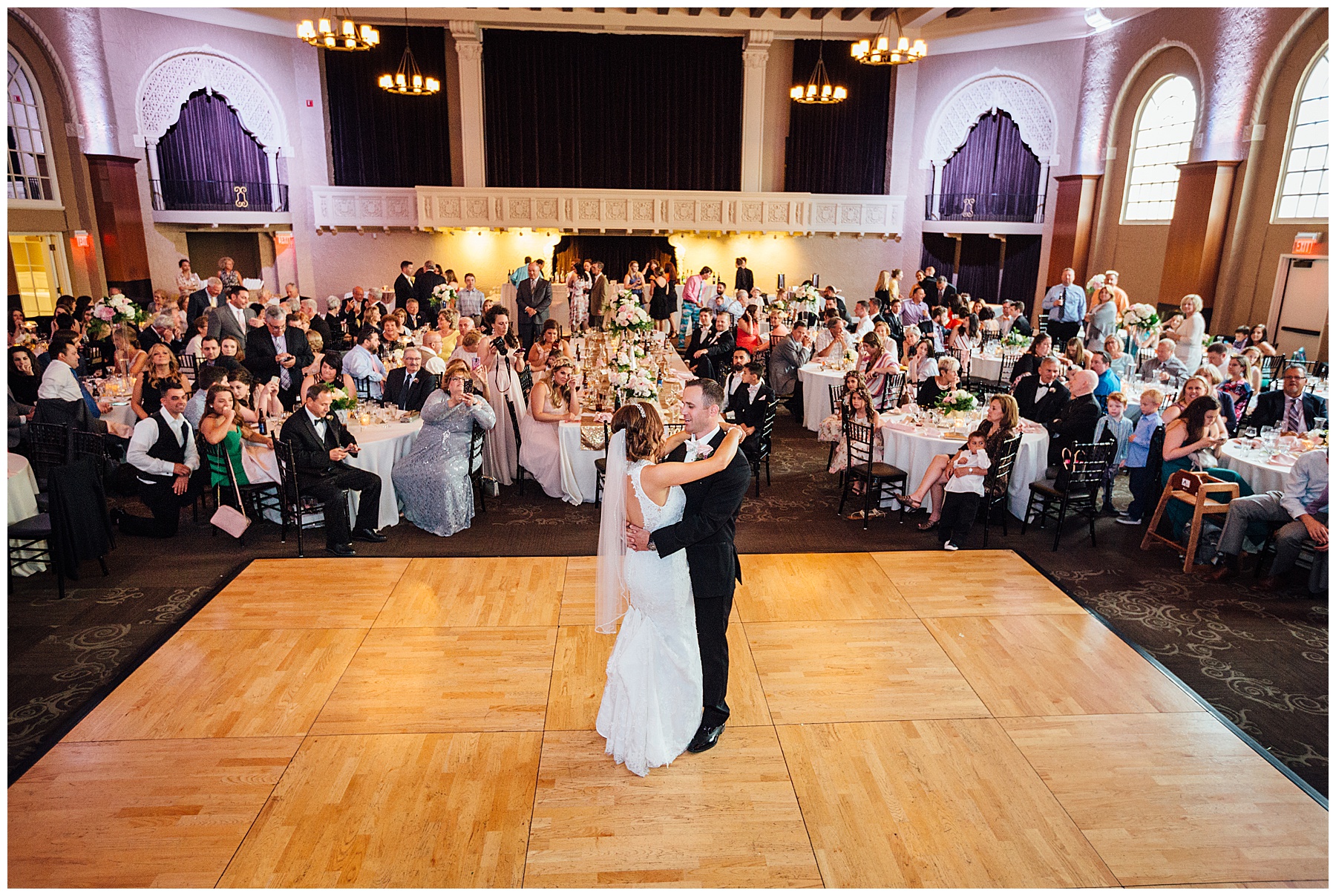 First Dance at Scoular Ballroom reception