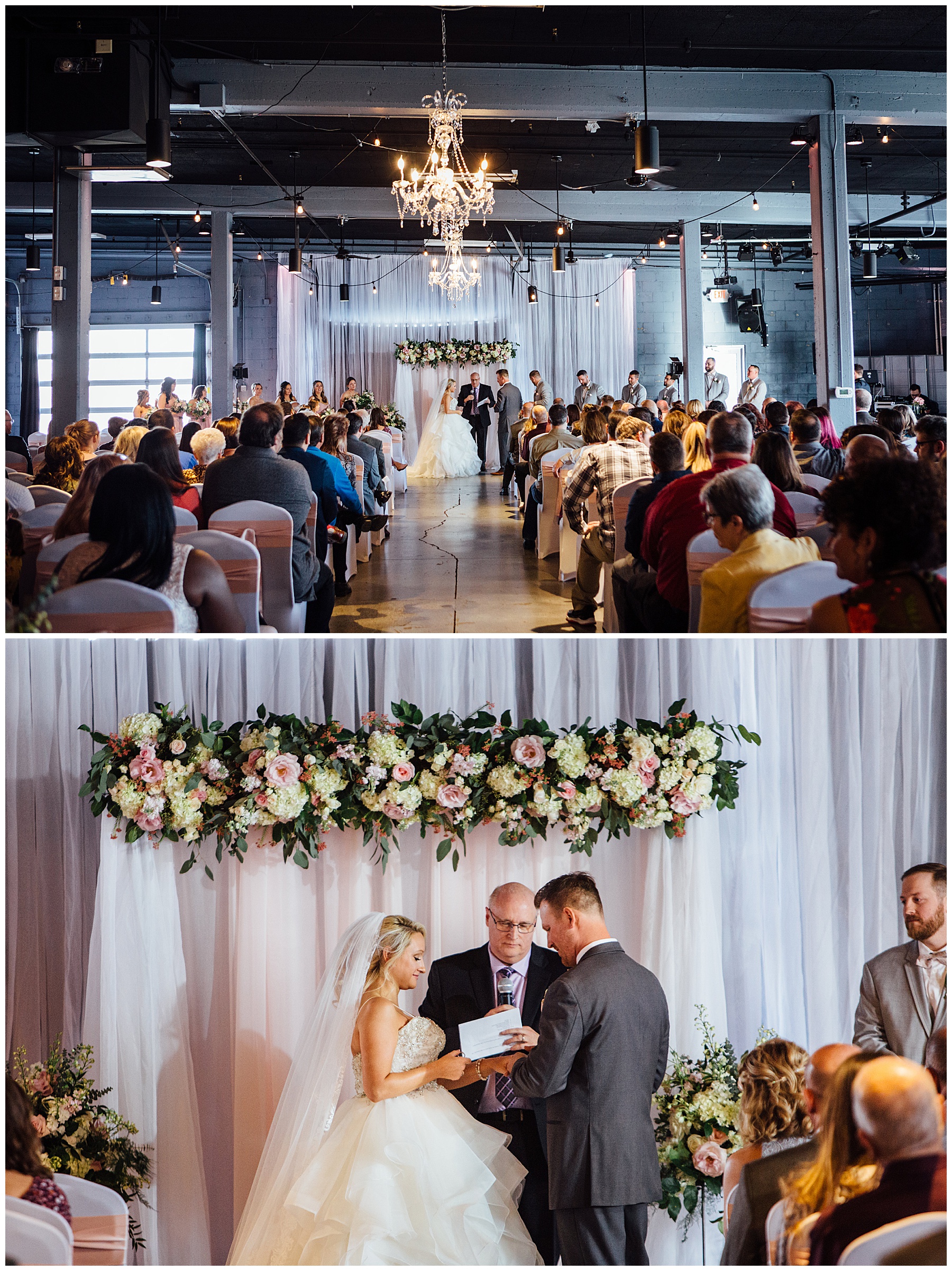 Ceremony Pictures at Diamond room Omaha