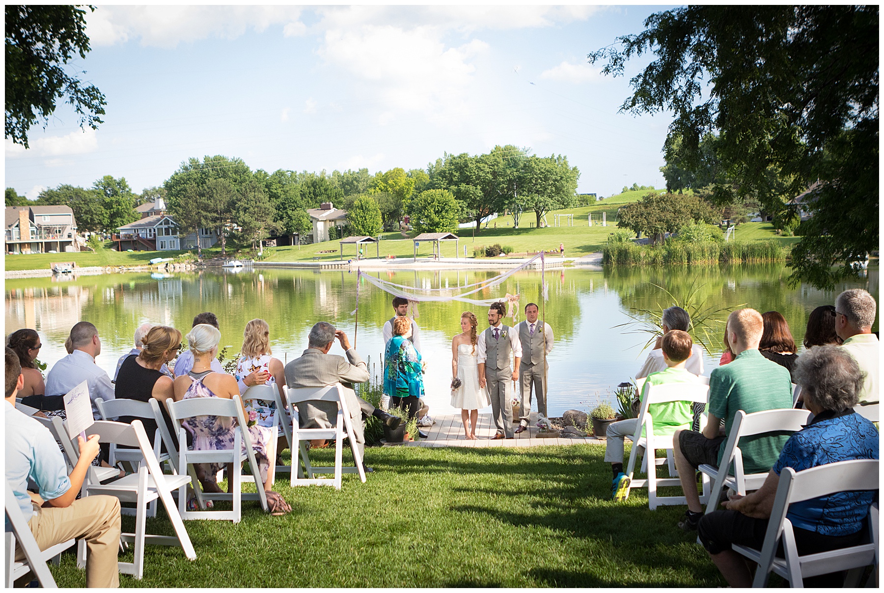 Backyard wedding in Omaha,Andrea Bibeault: a wedding photojournalist specializes in real,photojournalistic wedding photography. Based in Omaha,we travel all over the midwest and country.,