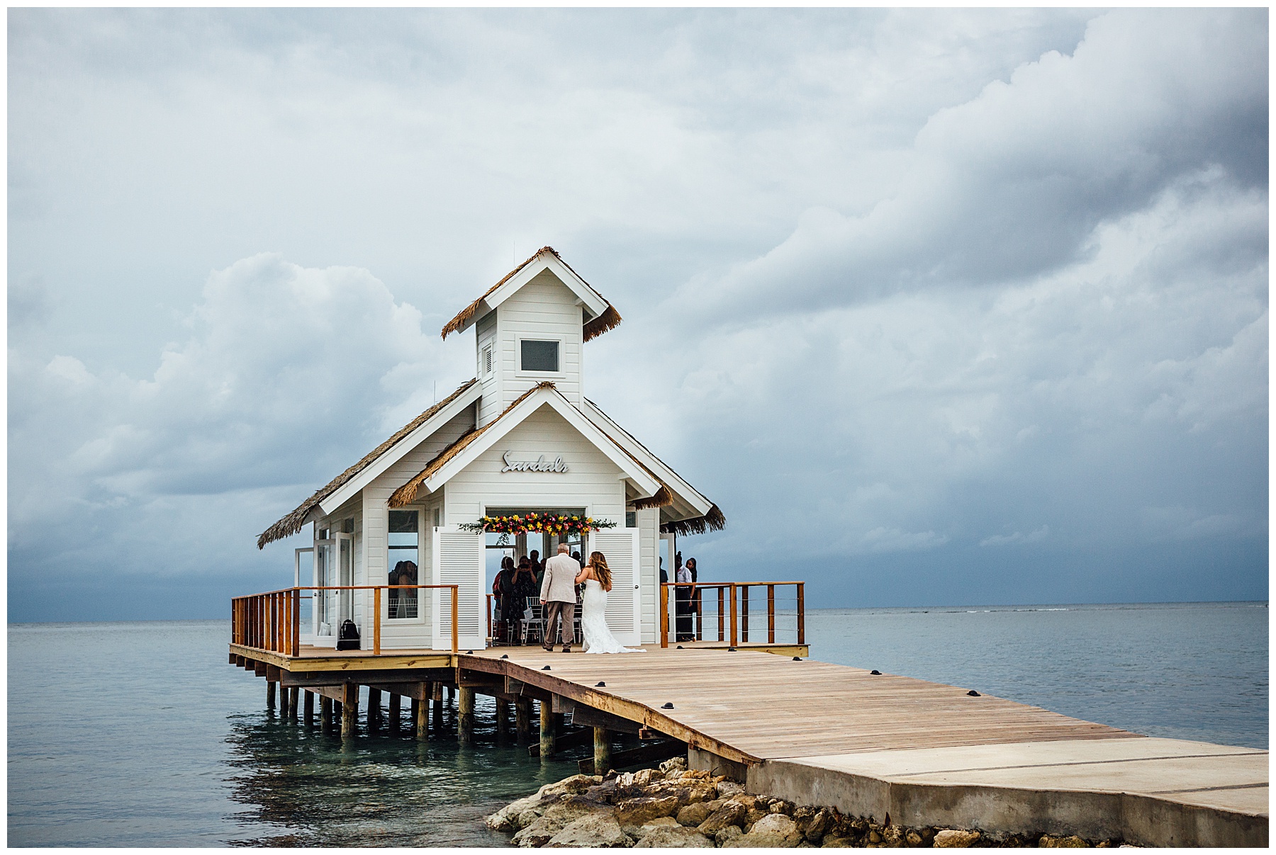 Sandals south coast ceremony house in Jamaica