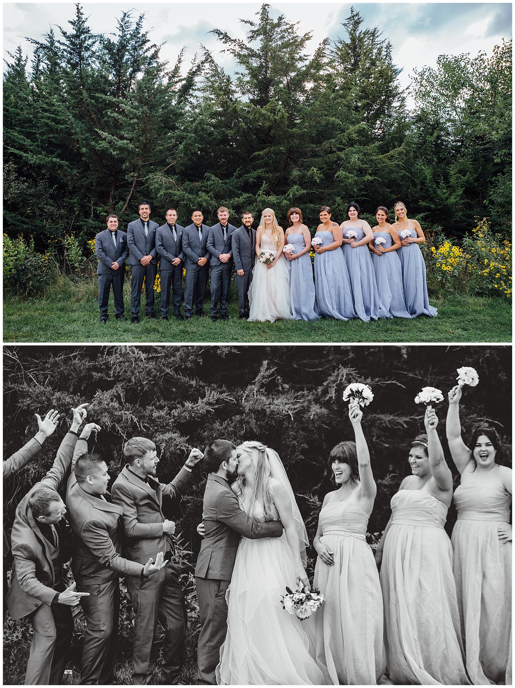 Andrea Bibeault: a wedding photojournalist specializes in real,photojournalistic wedding photography. Based in Omaha,we travel all over the midwest and country.,